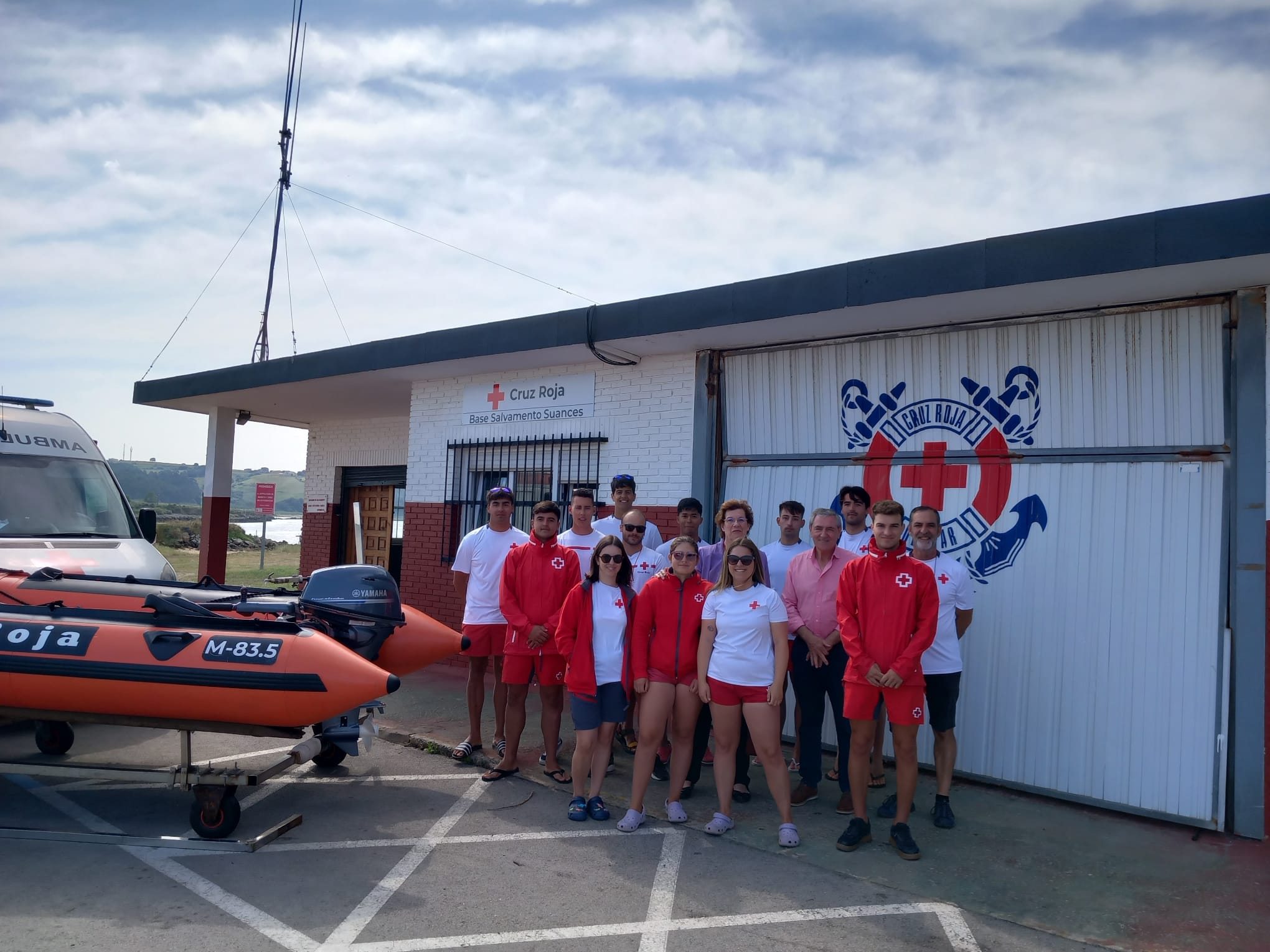 Cruz Roja Española volverá a velar este verano por la seguridad en las playas de Suances