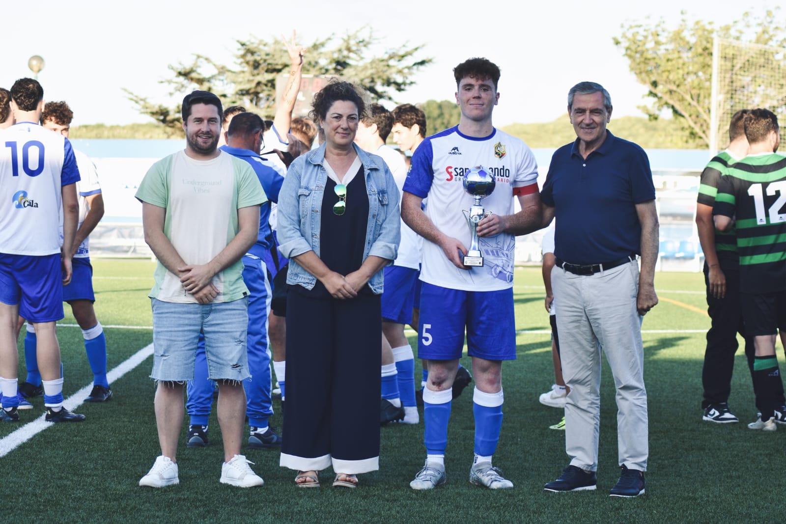 La S.D. San Martín de la Arena ganador del Trofeo Villa de Suances 2024