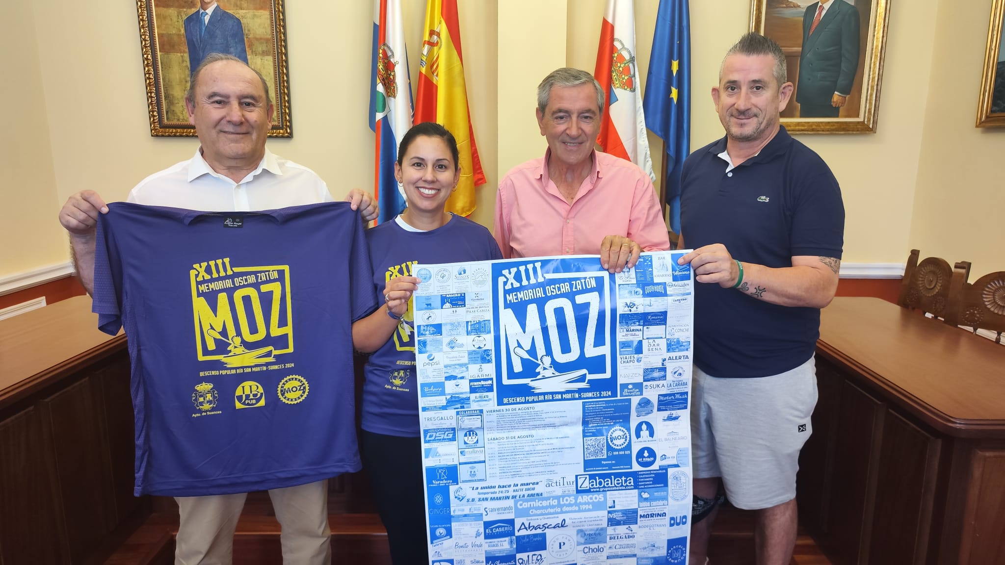 Suances acogerá el próximo sábado 31 de agosto el XIII Descenso Popular Ría San Martín- Memorial Óscar Zatón