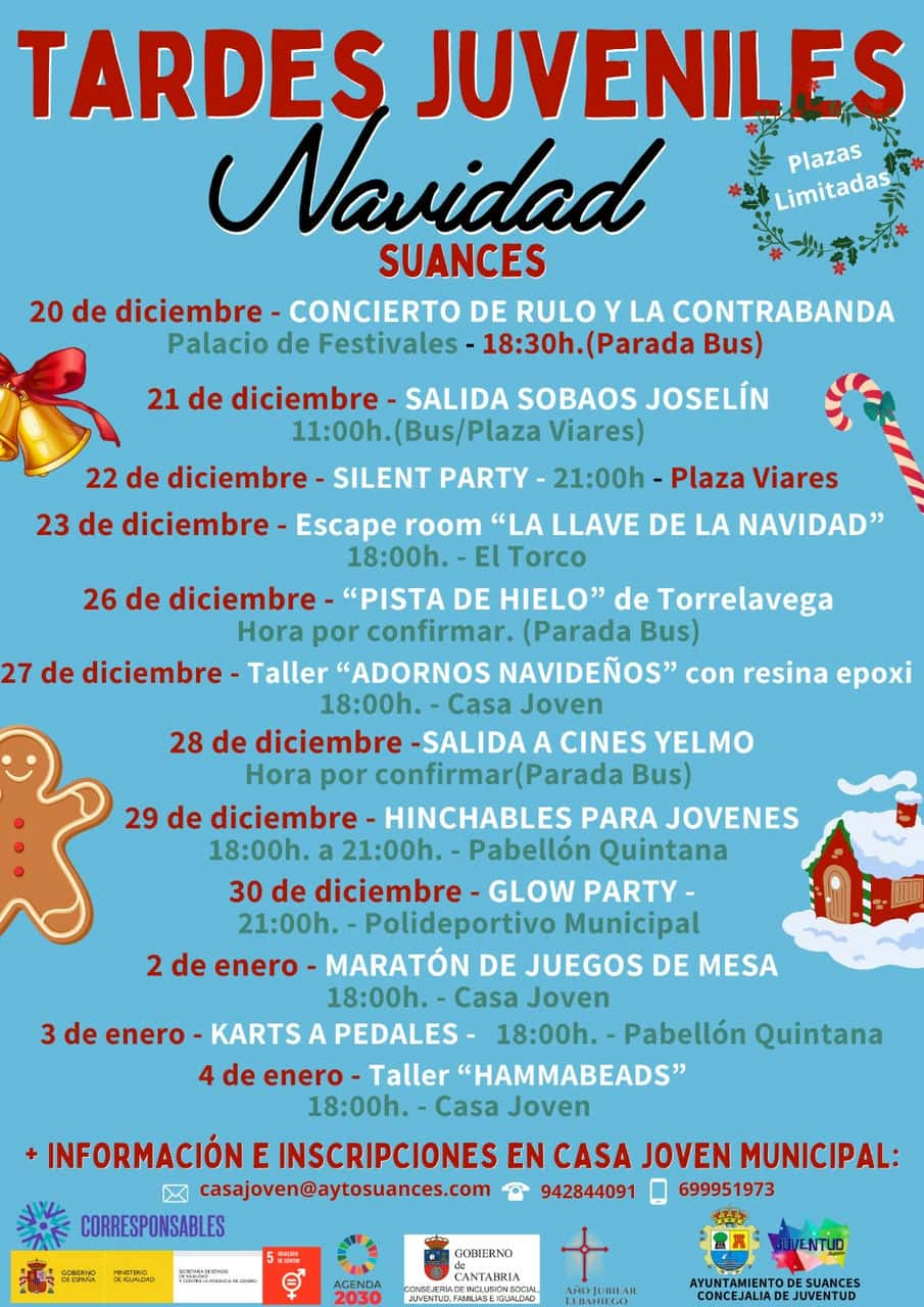 TARDES JUVENILES DE NAVIDAD