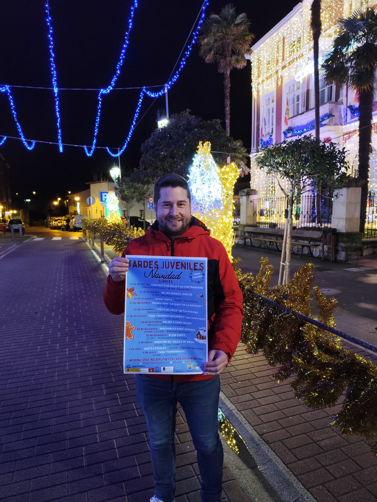 Todo preparado para las actividades de las Tardes Juveniles de la Casa Joven en navidad