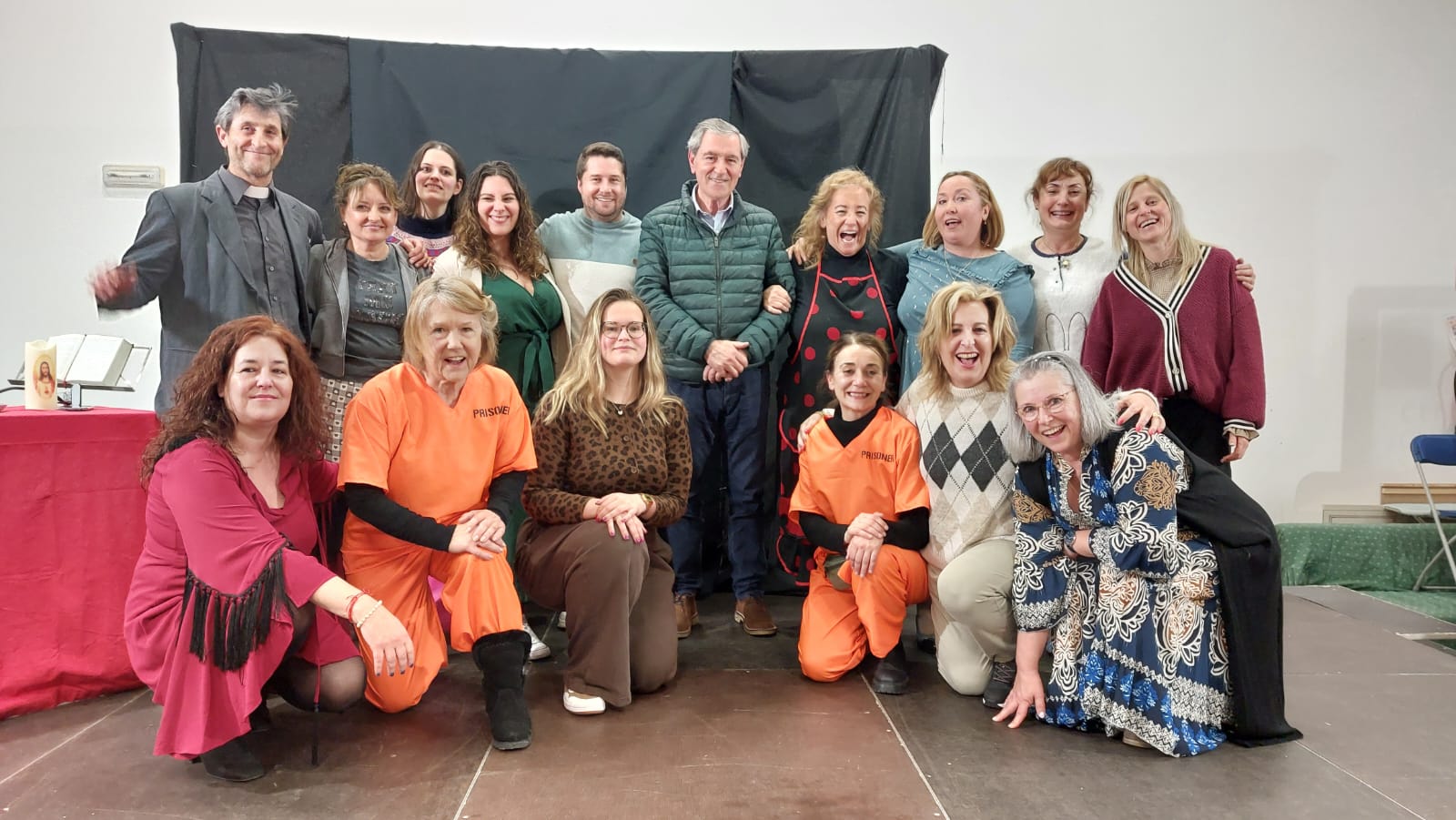 Éxito rotundo de la primera actuación del grupo de alumnos del Taller Municipal de Teatro de Suances