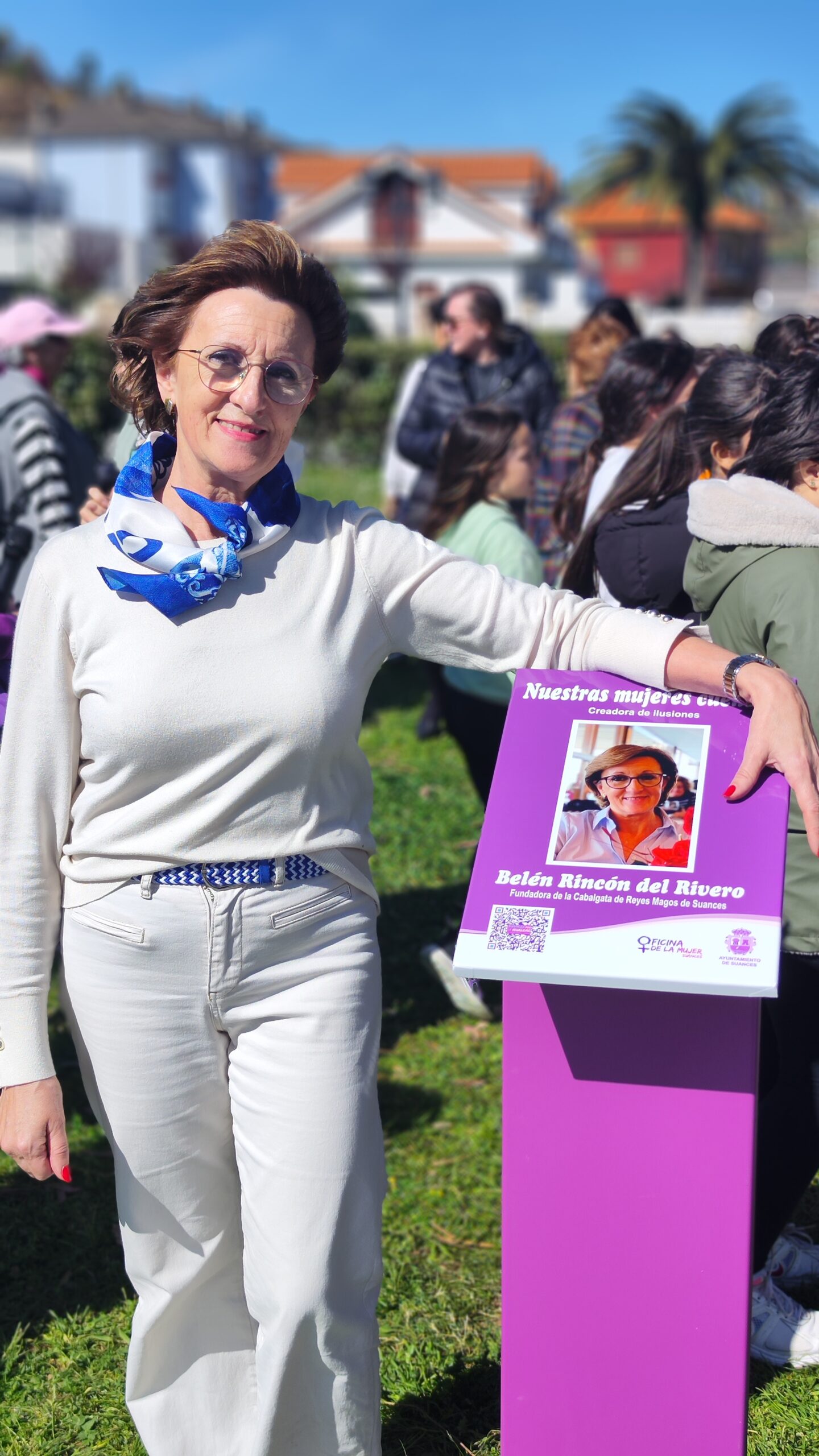 Belén Rincón, nueva mujer reconocida para formar parte del sendero “Nuestras mujeres cuentan”
