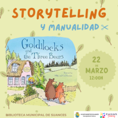 Sábado de Storytelling y actividades para jóvenes