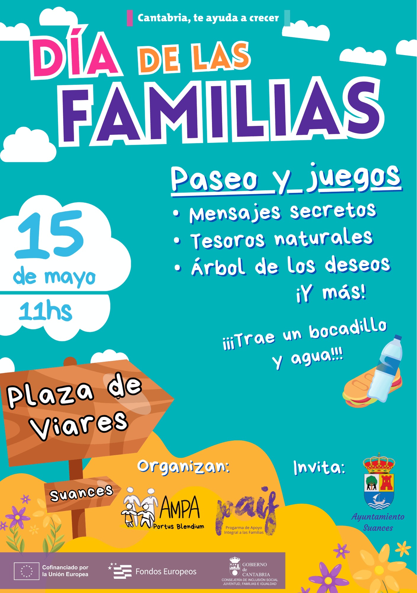 La Plaza de Viares acoge el 15 de mayo el Día Internacional de las Familias
