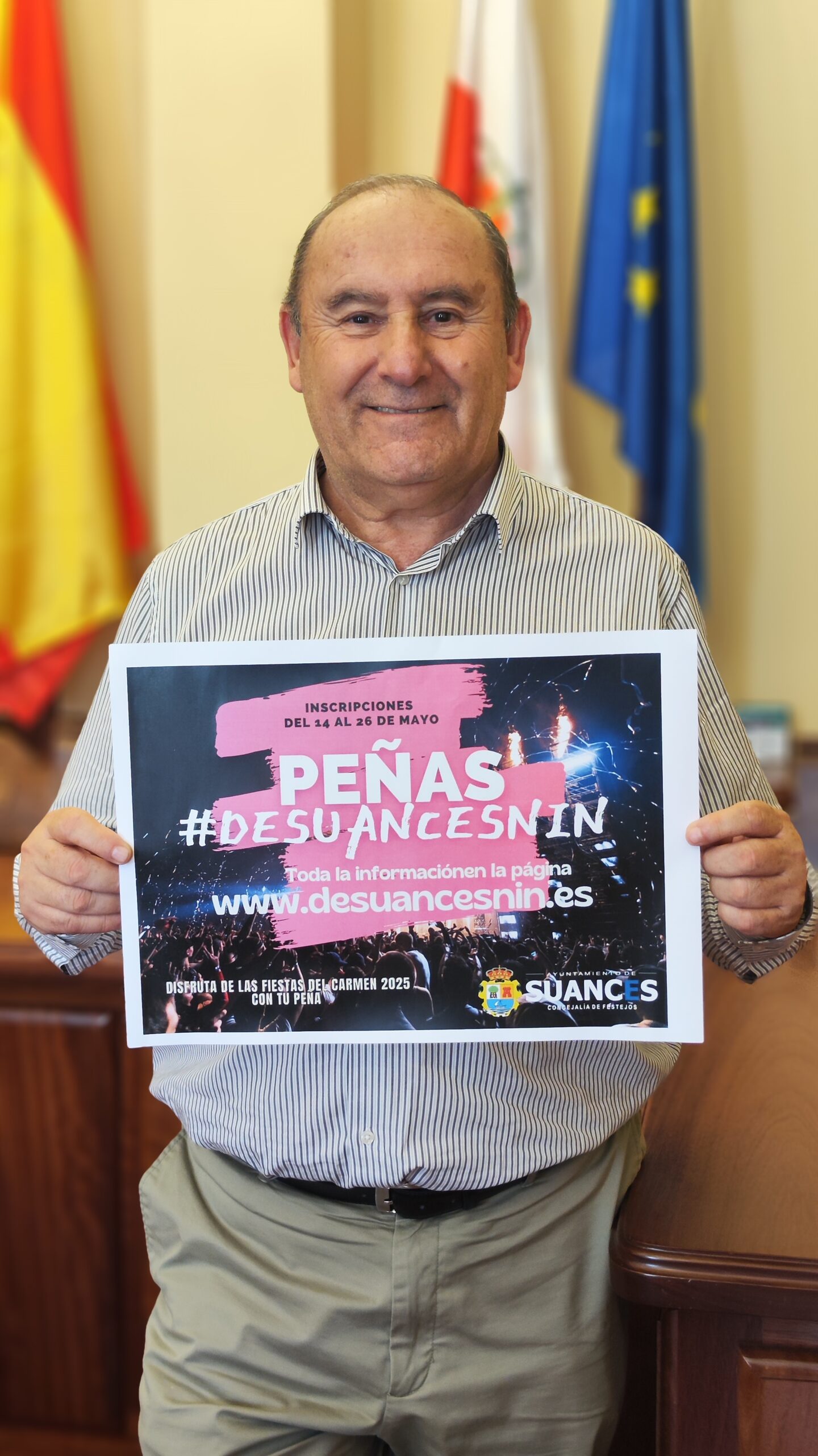 El Ayuntamiento de Suances abre mañana miércoles el plazo de inscripción del concurso de peñas #DeSuancesNin 2025