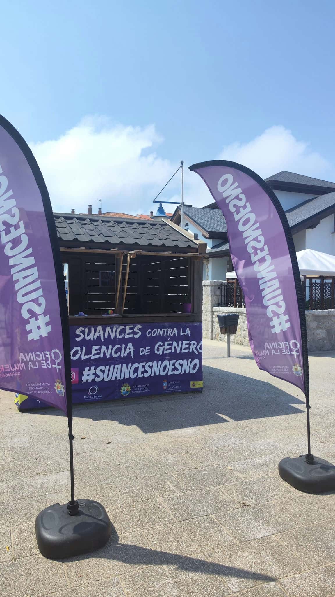 Puntos Violetas activos en las fiestas del Carmen de Suances