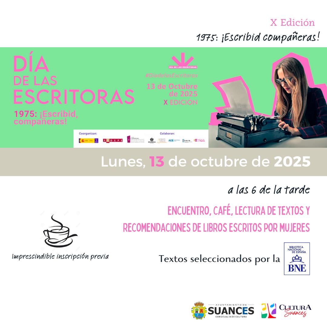 La Biblioteca Municipal Elena Soriano acoge el lunes la X edición del Día de las Escritoras