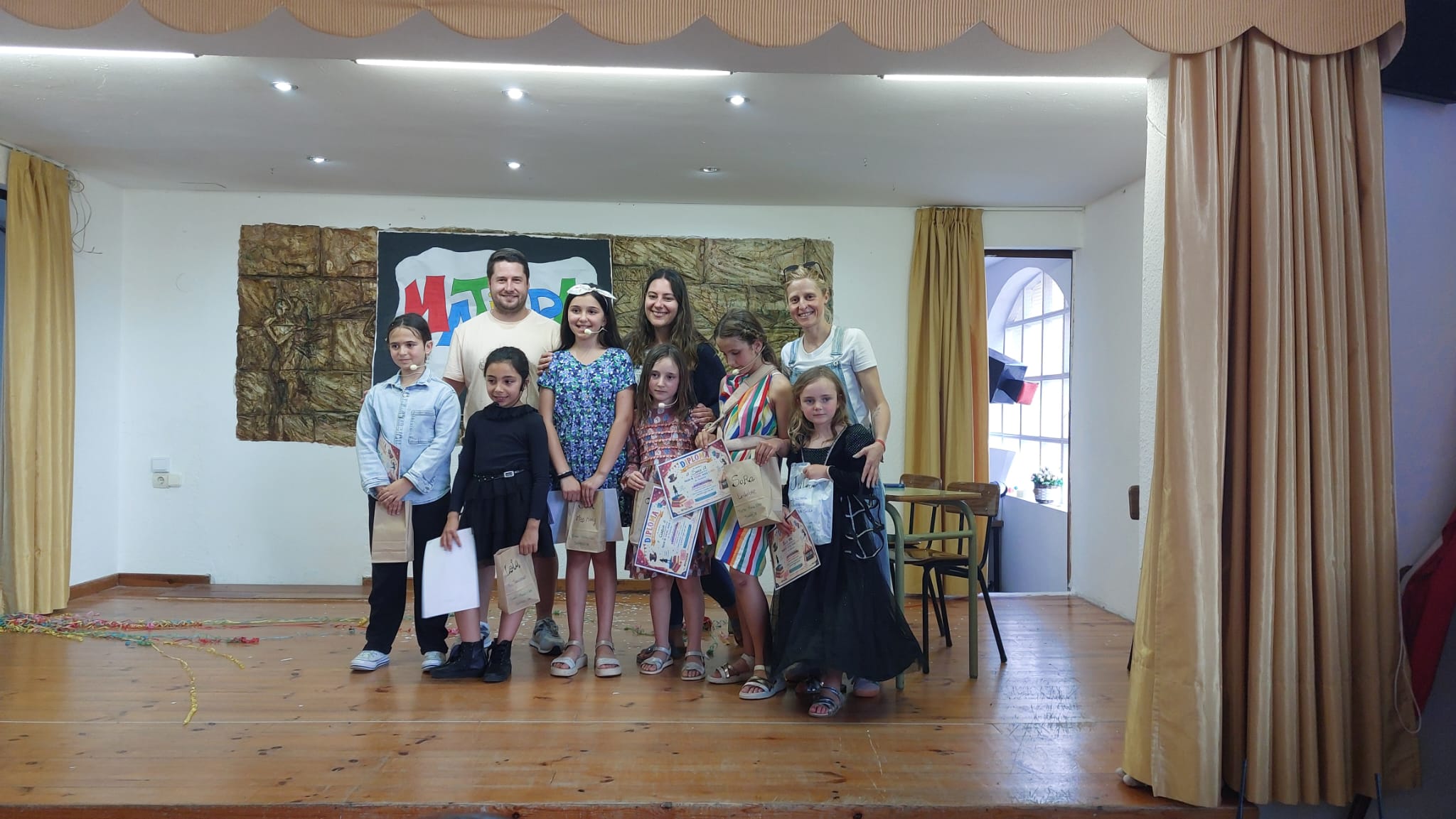 Clausurado el curso del taller infantil de teatro, magia y circo y del Taller Municipal de Música «Monti Lindo»