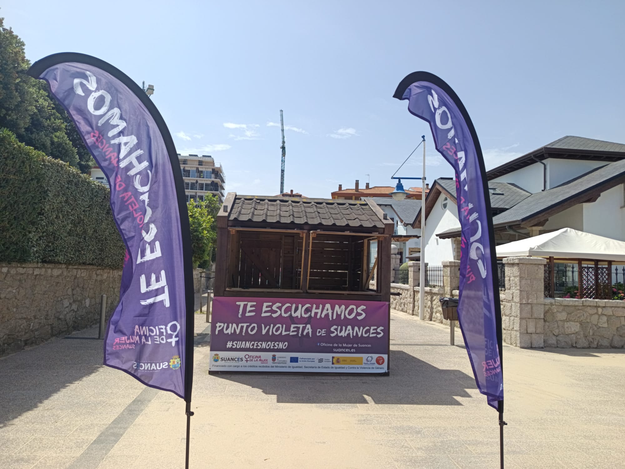 El Ayuntamiento de Suances refuerza un verano más su compromiso con la igualdad con la puesta en marcha del Punto Violeta