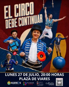 Suances ofrece un intenso fin de semana cultural con cine, música, circo y espectáculo para todos los públicos