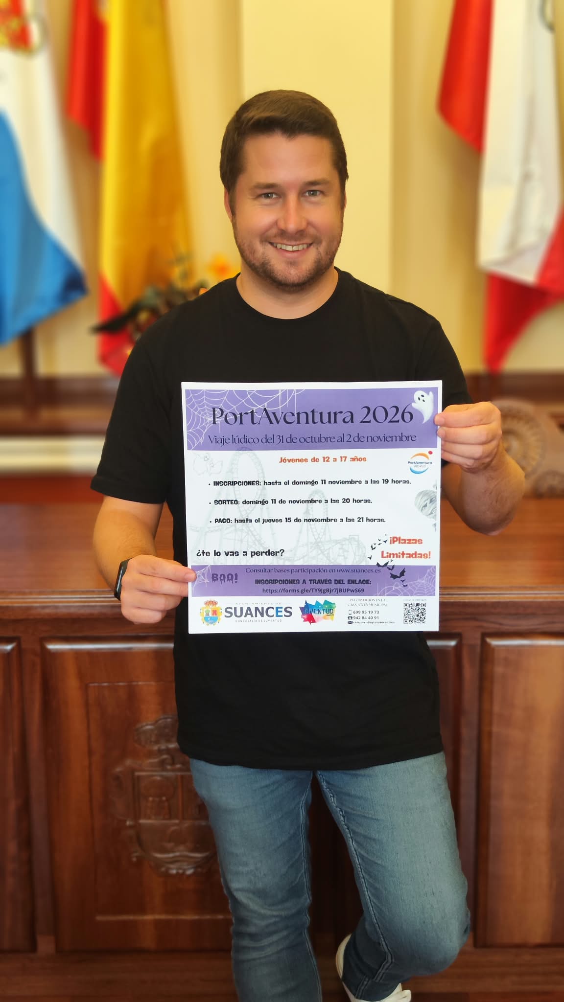 Suances organiza un viaje a PortAventura para jóvenes de 12 a 17 años con motivo de Halloween
